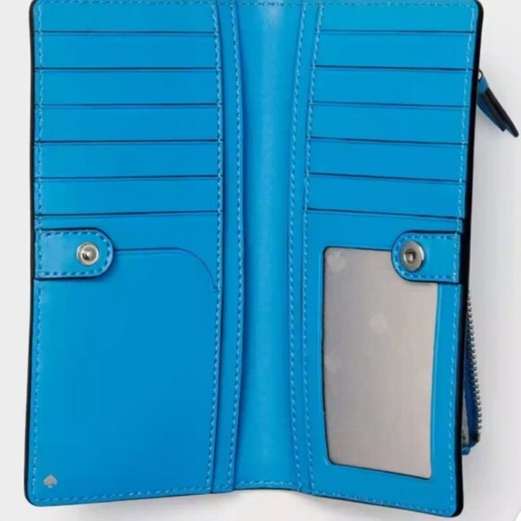 Kate Spade New York Cameron Saffiano Large Wallet NWOT - Picture 3 of 9